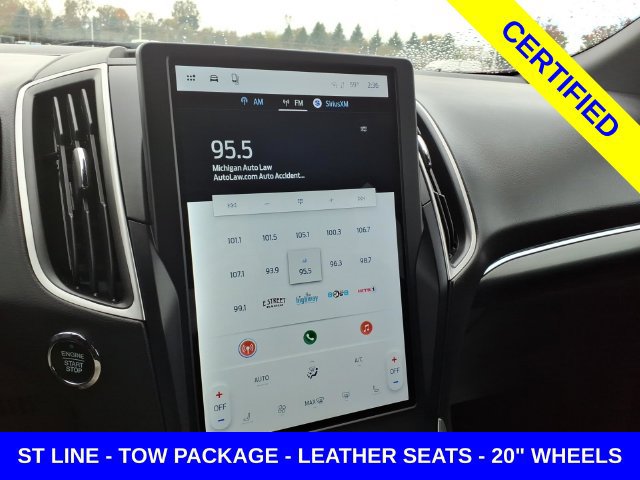 Certified 2024 Ford Edge ST-Line w/ Class II Trailer Tow Package AWD/4WD image 18
