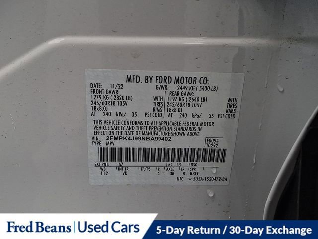 Certified 2022 Ford Edge SEL w/ Convenience Package image 27