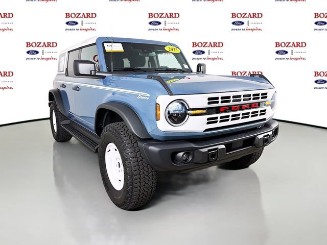 Certified 2025 Ford Bronco Heritage Edition