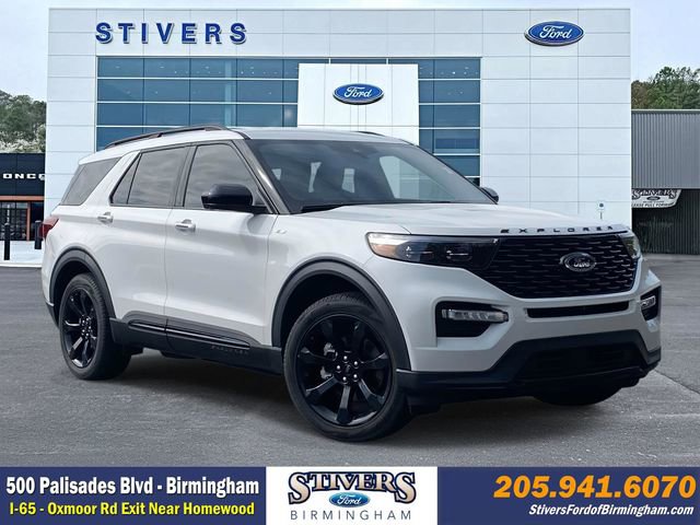 Certified 2023 Ford Explorer ST-Line w/ Class IV Trailer Tow Package