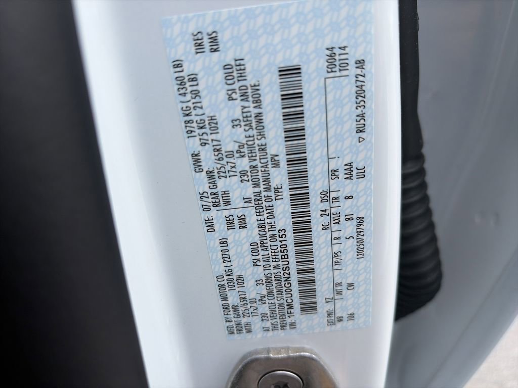 Certified 2025 Ford Escape Active w/ Tech Pack #1 FWD image 35