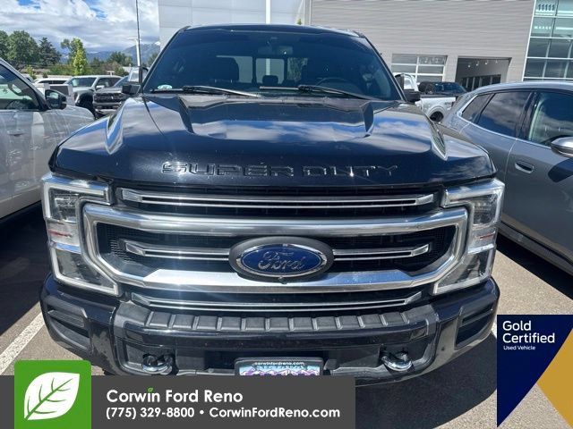 Certified 2021 Ford F350 Platinum w/ FX4 Off-Road Package AWD/4WD image 2