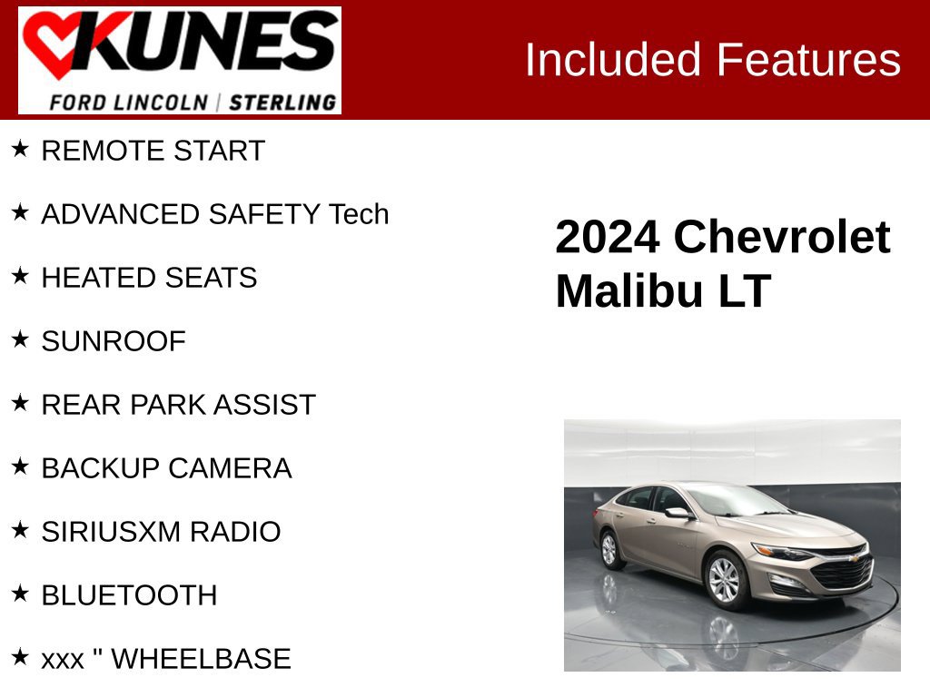 Used 2024 Chevrolet Malibu LT FWD image 2
