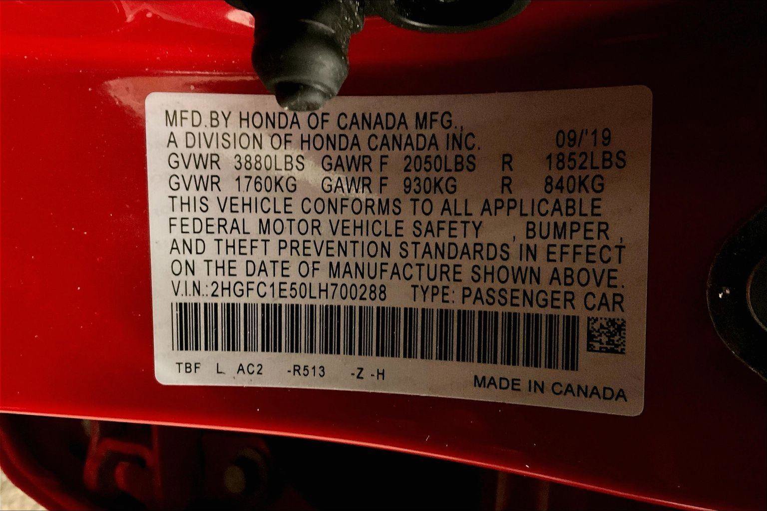 Used 2020 Honda Civic Si image 32