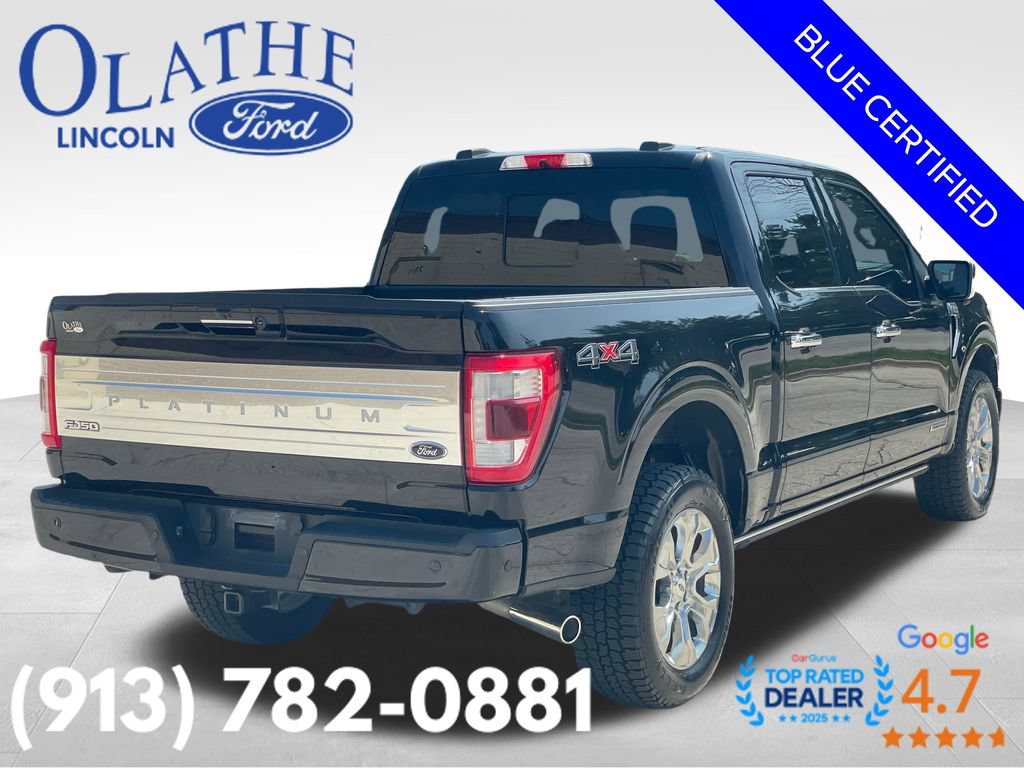 Certified 2022 Ford F150 Platinum w/ Equipment Group 701A High AWD/4WD image 6
