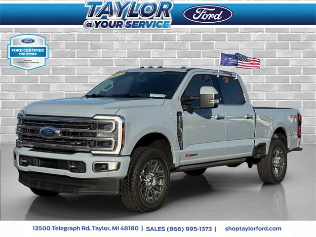 Certified 2024 Ford F350 Limited w/ Snow Plow Prep Package image 1