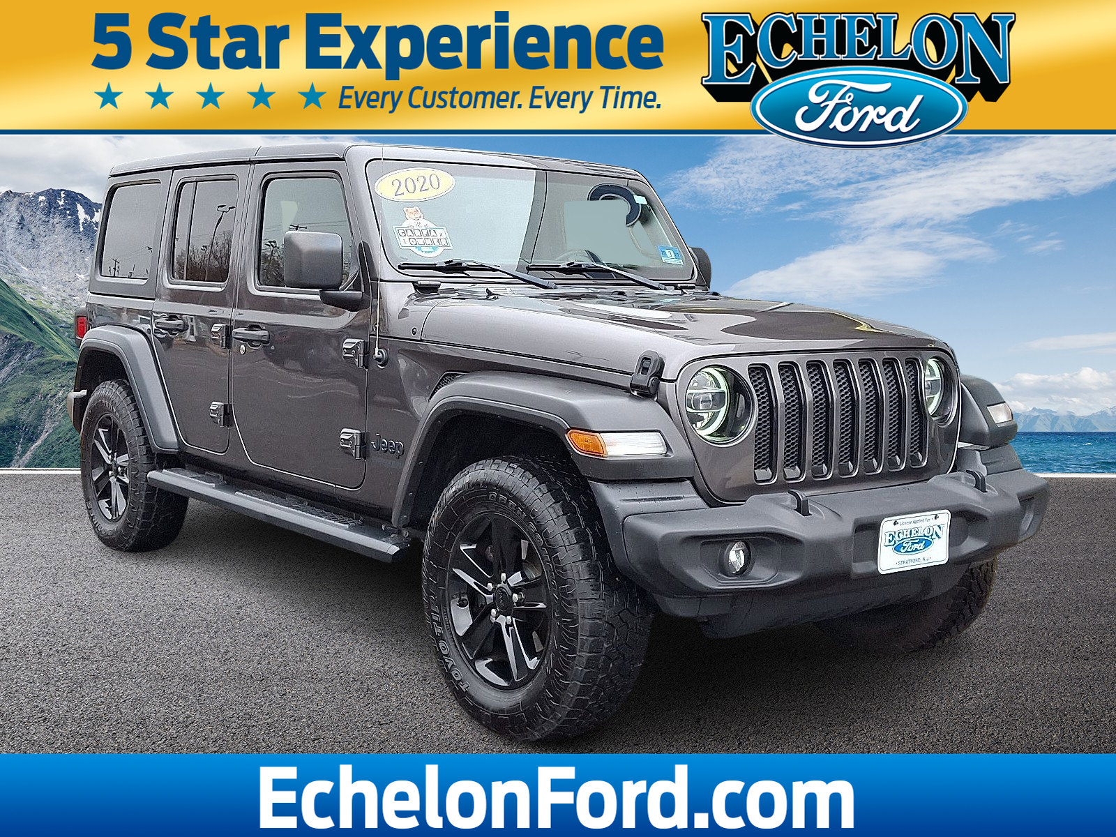 Used 2020 Jeep Wrangler Unlimited Sport image 1
