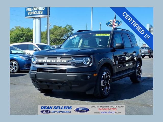 Certified 2022 Ford Bronco Sport Big Bend w/ Convenience Package