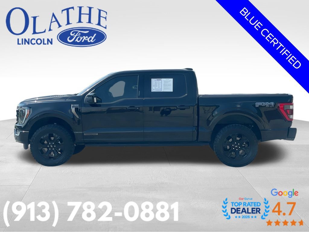 Certified 2023 Ford F150 Platinum w/ Equipment Group 701A High AWD/4WD image 3