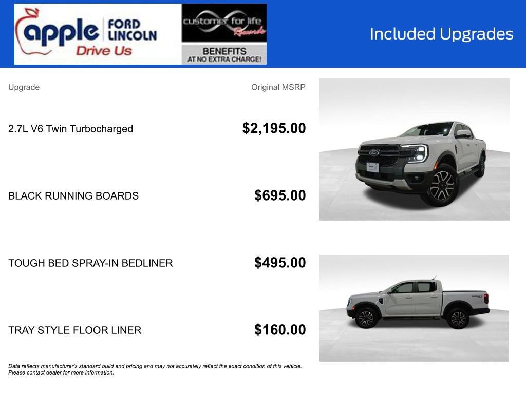 Certified 2024 Ford Ranger Lariat image 9