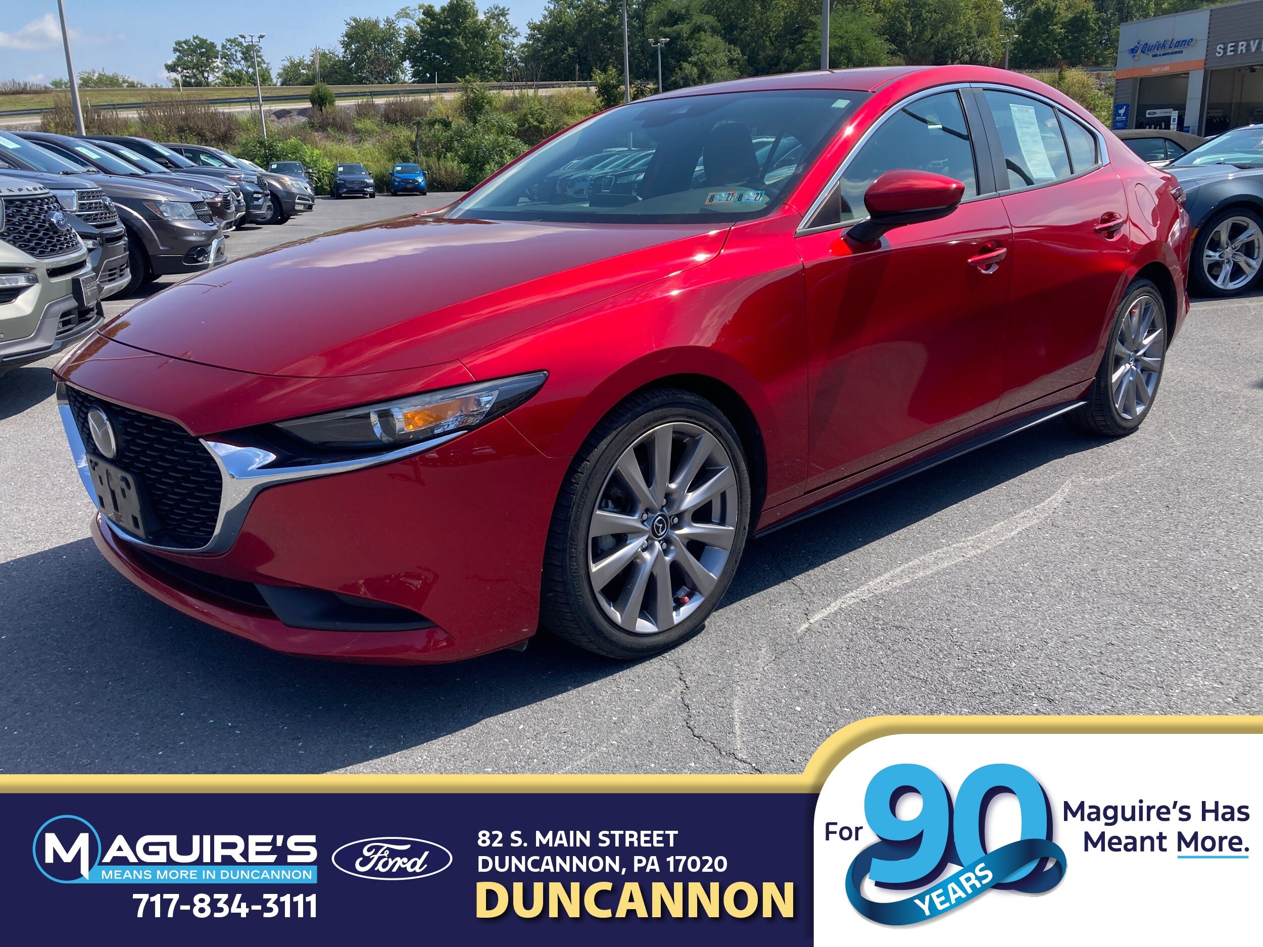 Used 2021 MAZDA MAZDA3 s