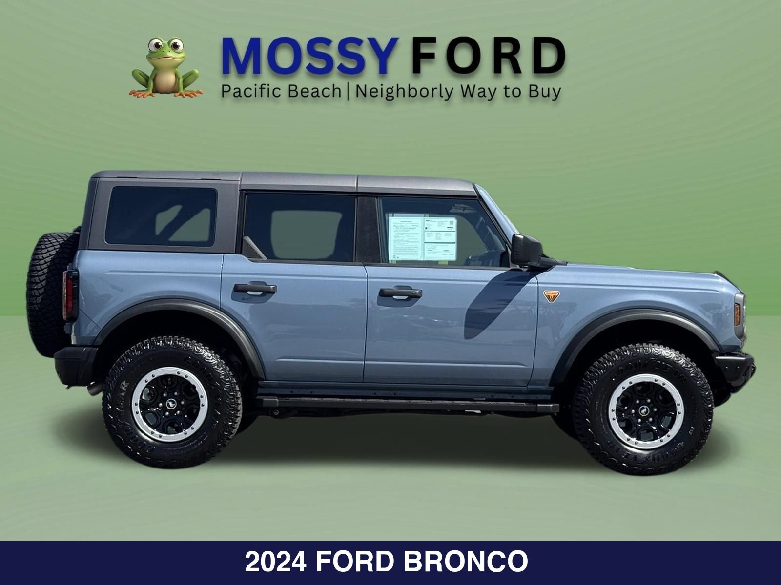 Certified 2024 Ford Bronco Badlands w/ Sasquatch Package AWD/4WD image 4