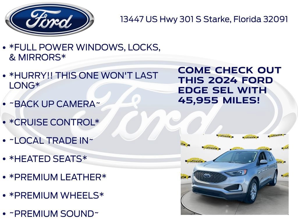 Certified 2024 Ford Edge SEL AWD/4WD image 12