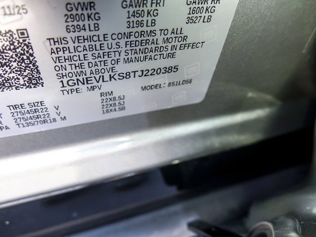 Used 2026 Chevrolet Traverse RS w/ LPO, Floor Liner Package AWD/4WD image 36