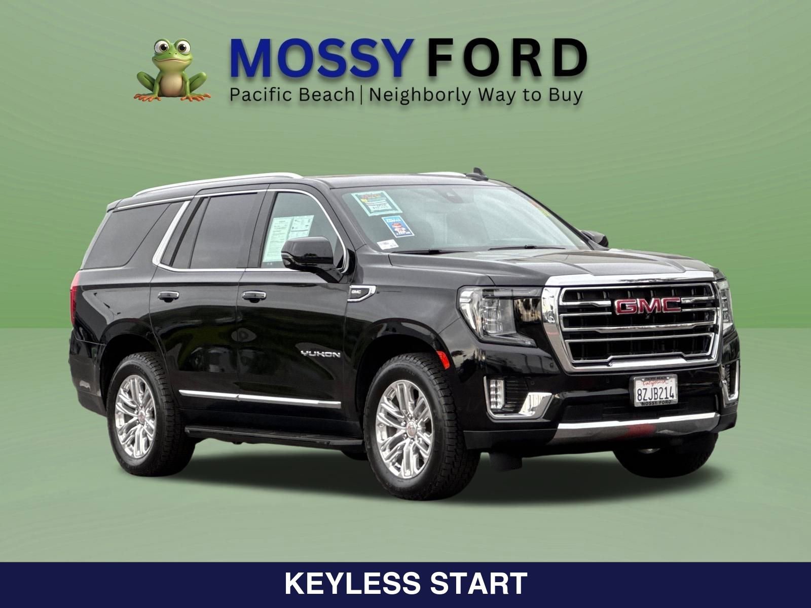 Used 2022 GMC Yukon SLT w/ SLT Luxury Package RWD image 2