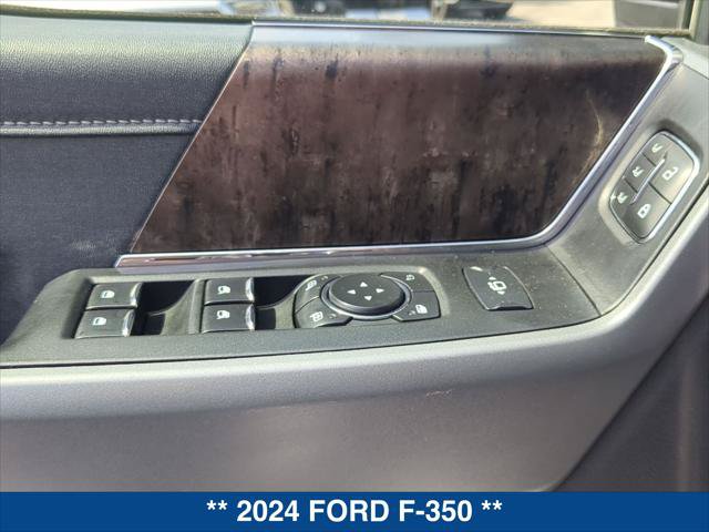 Certified 2024 Ford F350 Lariat w/ Black Appearance Package AWD/4WD image 11