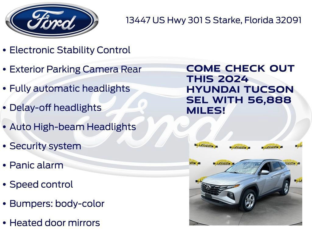 Used 2024 Hyundai Tucson SEL AWD/4WD image 30