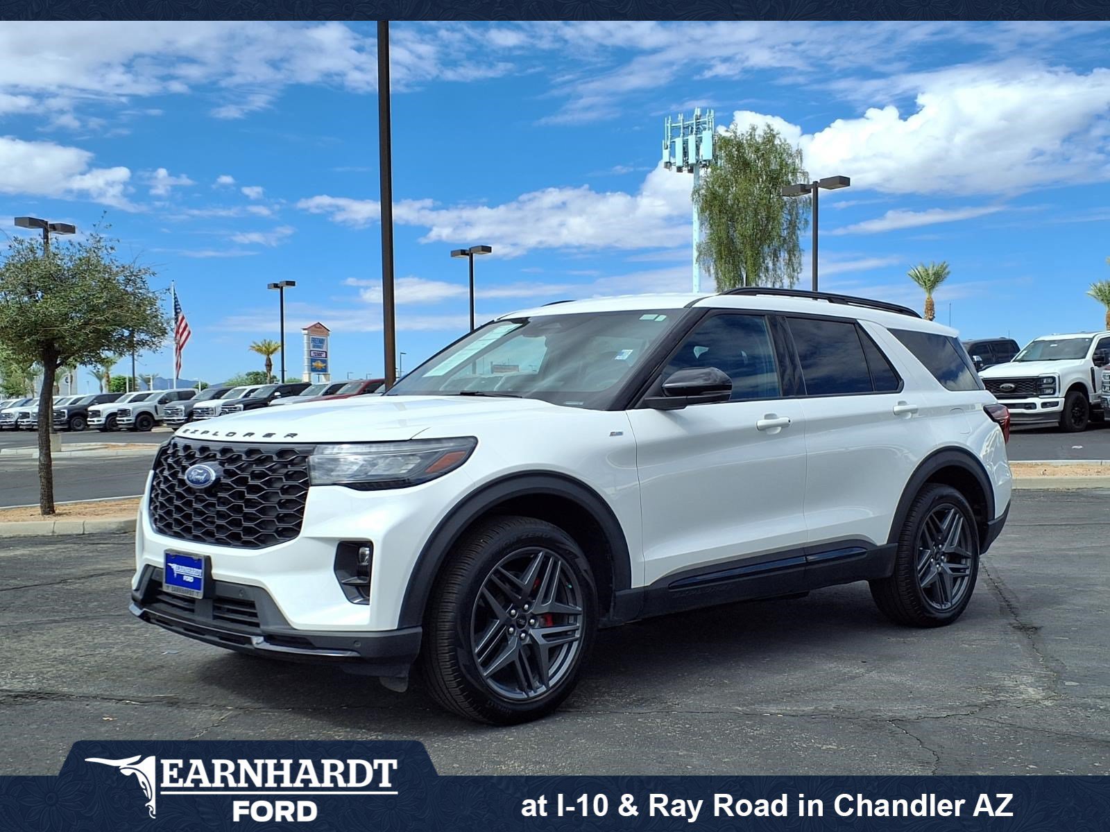 Certified 2025 Ford Explorer ST-Line w/ ST-Line Street Pack AWD/4WD image 1