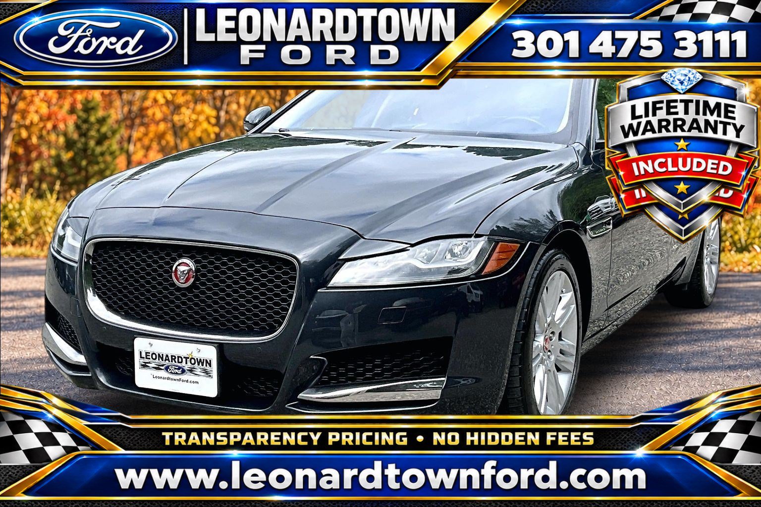 Used 2017 Jaguar XF Premium AWD/4WD image 1