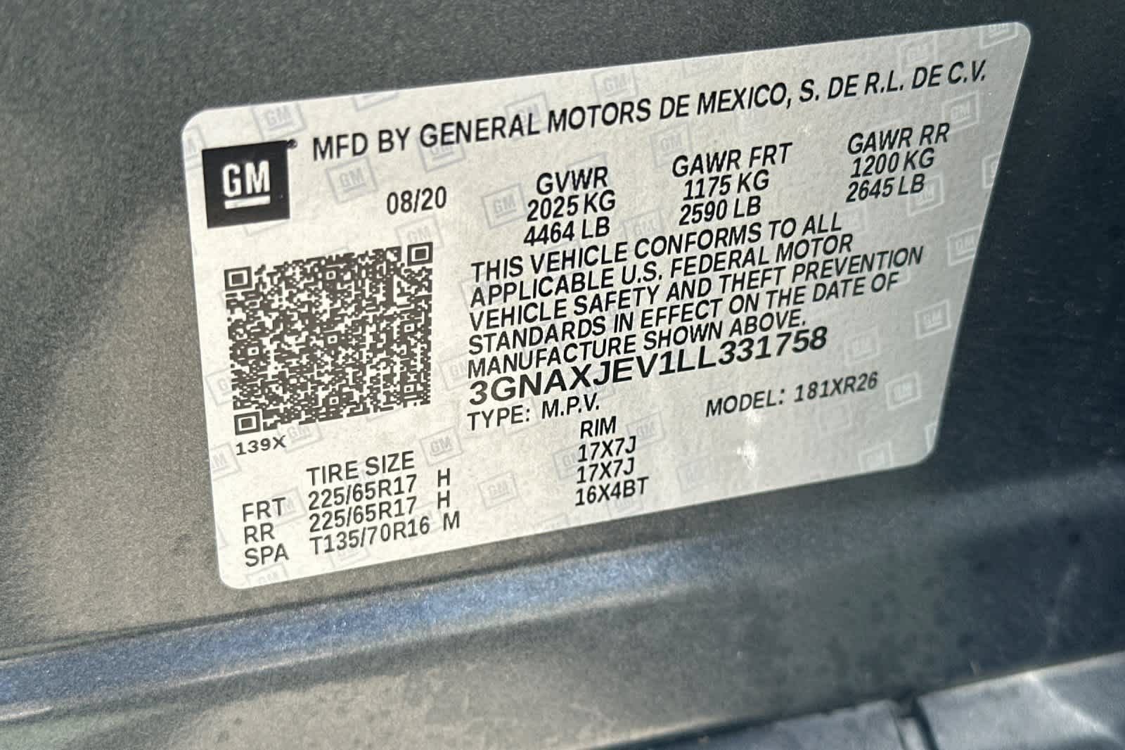 Used 2020 Chevrolet Equinox LT FWD image 29
