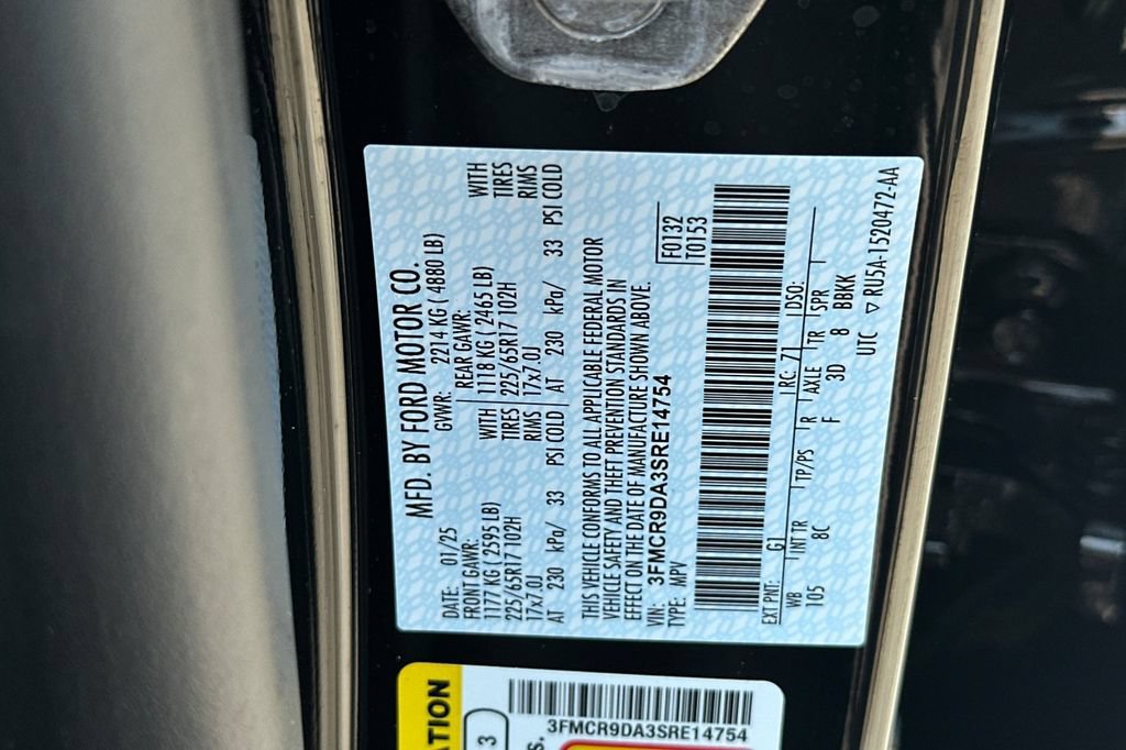 Certified 2025 Ford Bronco Sport Badlands w/ Badlands Tech Package AWD/4WD image 33