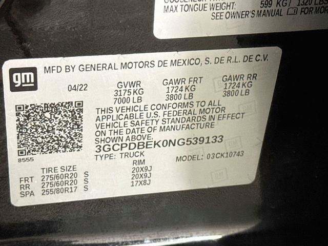 Used 2022 Chevrolet Silverado 1500 Custom AWD/4WD image 30