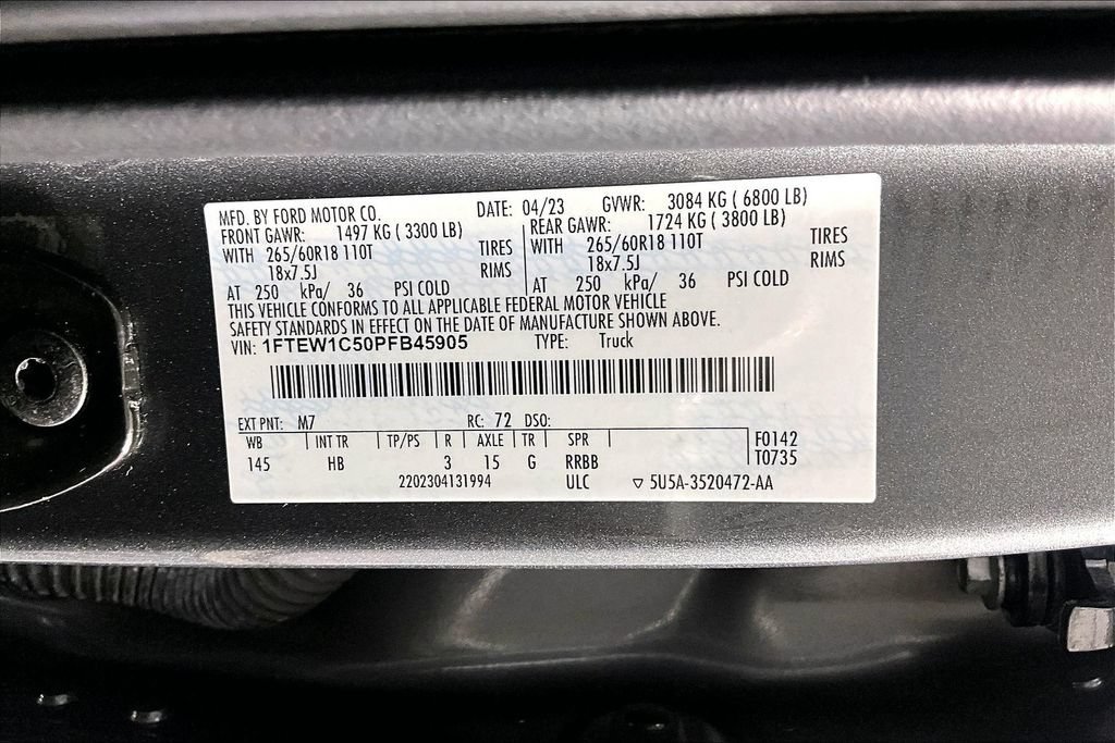 Certified 2023 Ford F150 Lariat RWD image 31