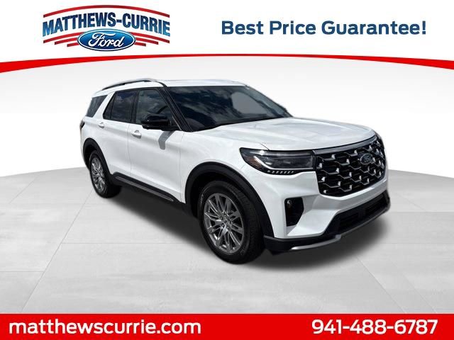 Certified 2025 Ford Explorer Platinum