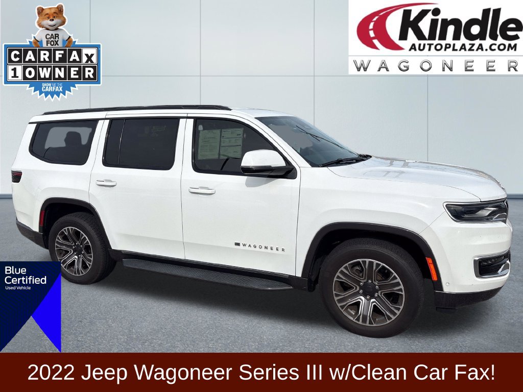 Used 2022 Jeep Wagoneer Series III w/ Flexible Seating Group