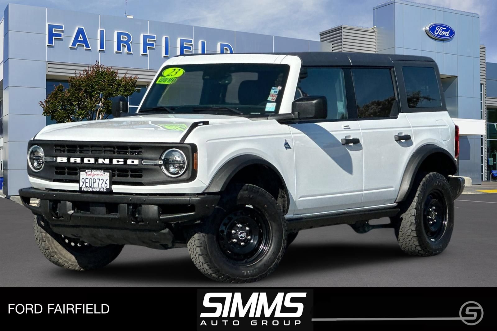 Certified 2023 Ford Bronco Black Diamond AWD/4WD image 1