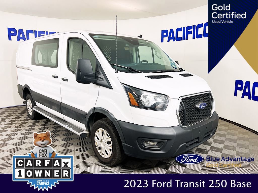 Certified 2023 Ford Transit 250 Low Roof w/ Exterior Upgrade Package image 1