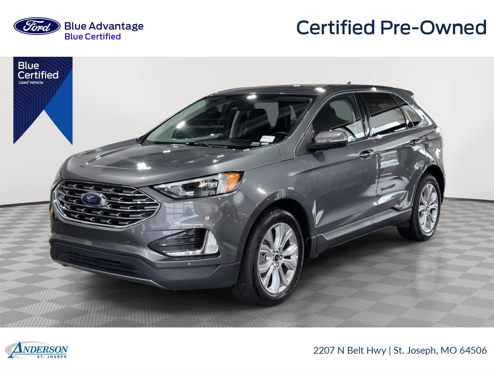 Certified 2024 Ford Edge Titanium