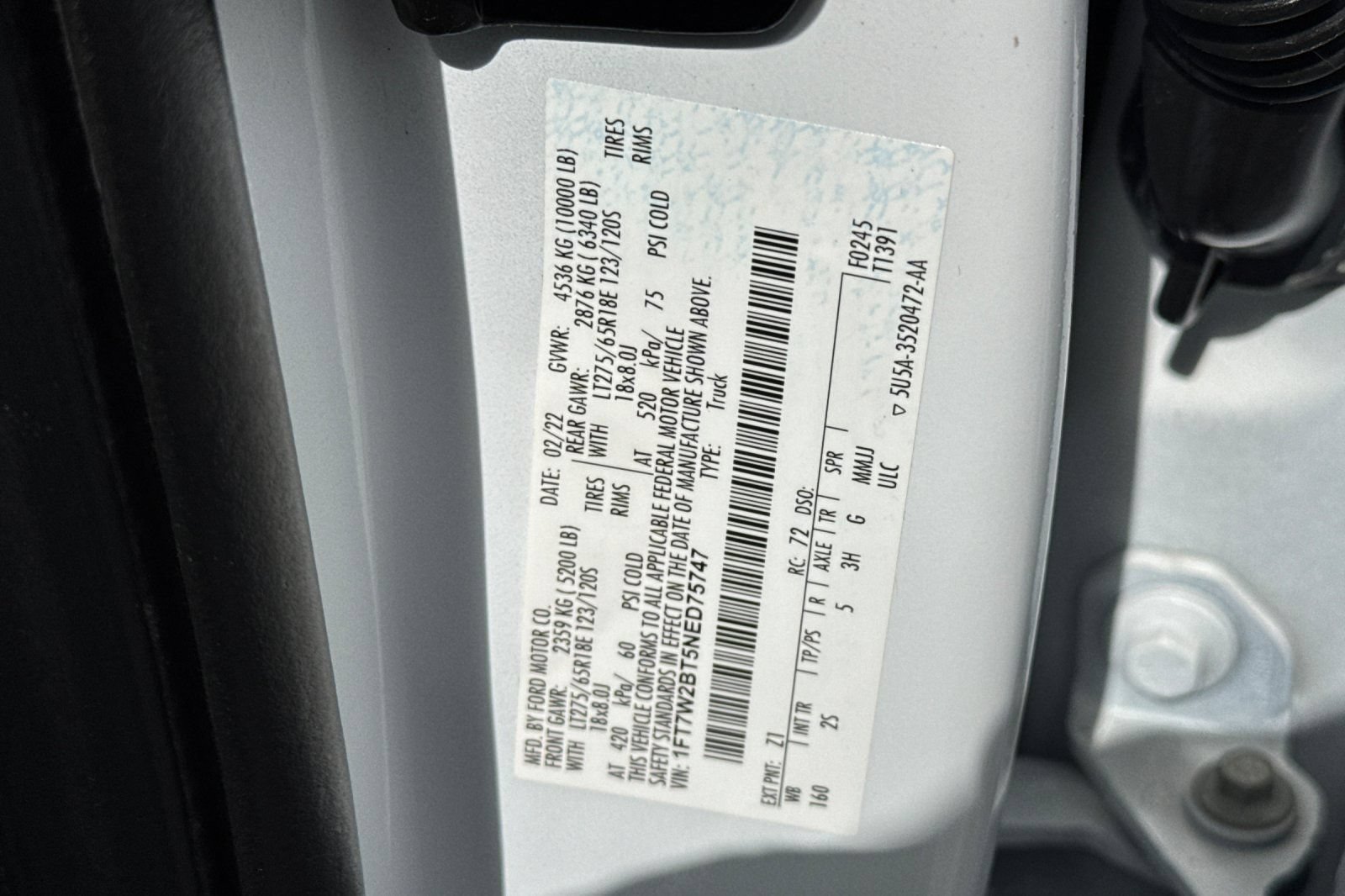 Certified 2022 Ford F250 XLT w/ XLT Premium Package AWD/4WD image 27