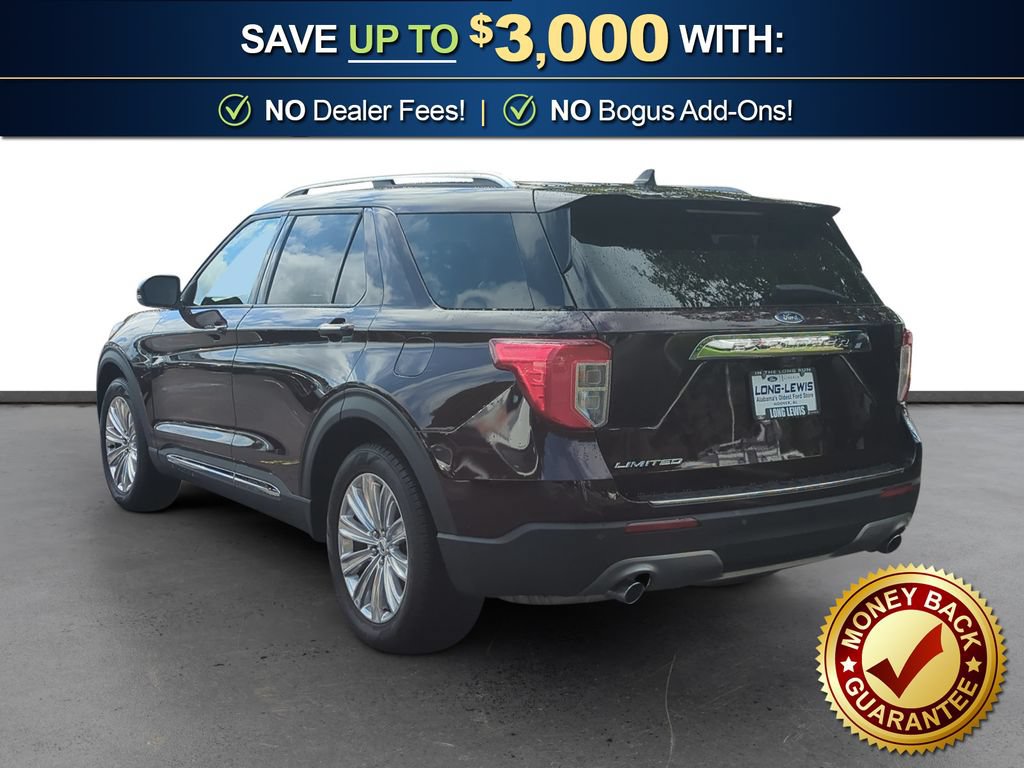 Certified 2023 Ford Explorer Limited w/ Limited Technology Package RWD image 4