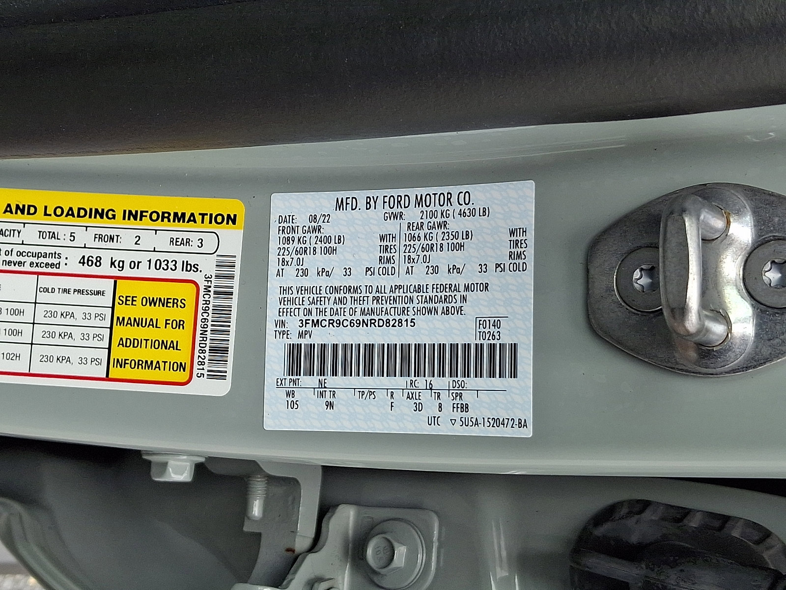 Certified 2022 Ford Bronco Sport Outer Banks w/ Tech Package AWD/4WD image 27