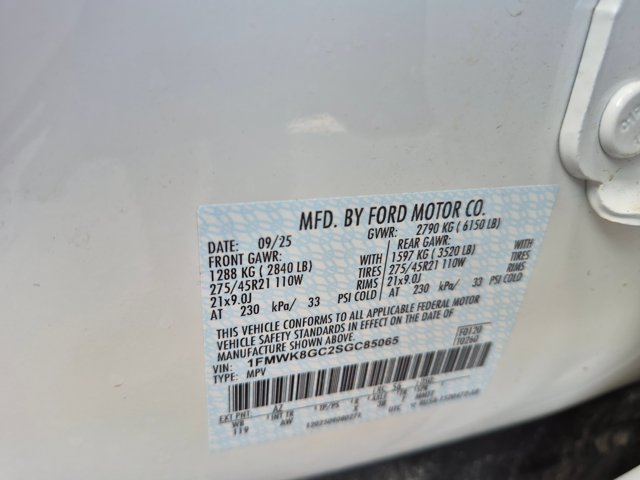 Certified 2025 Ford Explorer ST AWD/4WD image 17