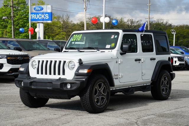 Used 2018 Jeep Wrangler Unlimited Sport S AWD/4WD image 3