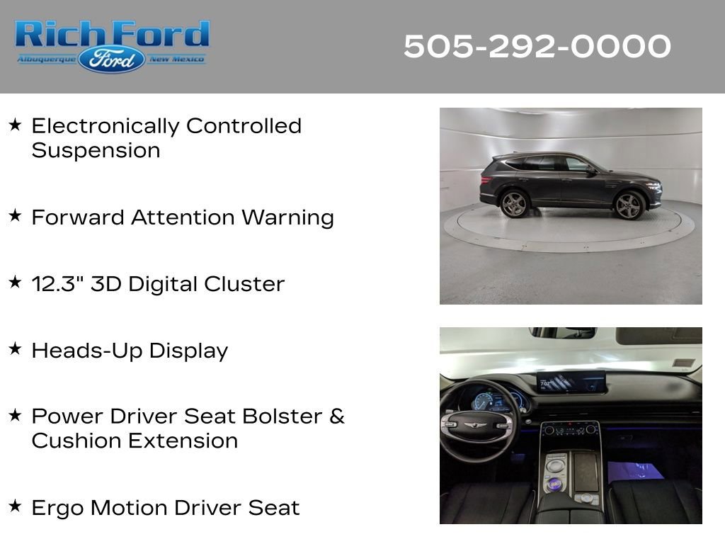 Used 2022 Genesis GV80 2.5T w/ Prestige Package 04 image 22