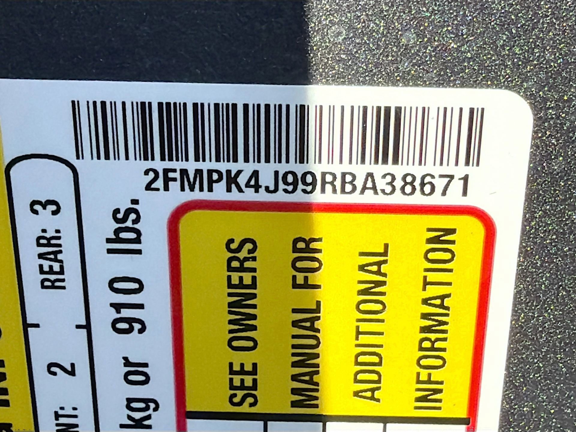 Certified 2024 Ford Edge SEL w/ Convenience Package image 36