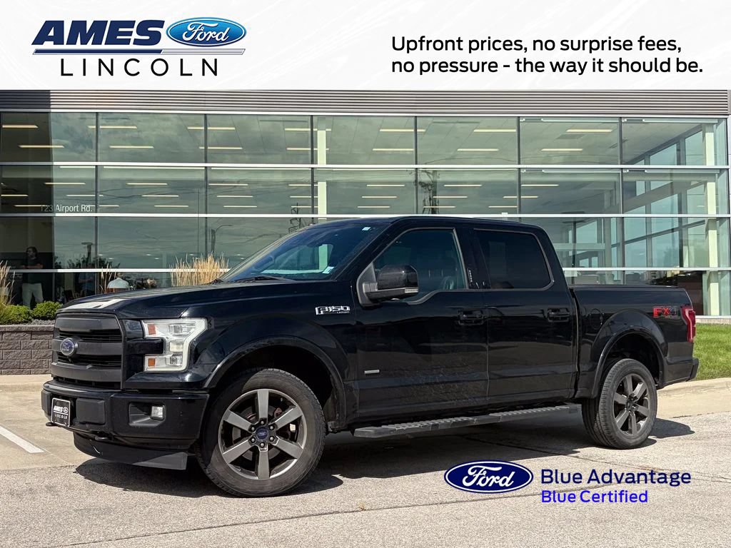 Certified 2017 Ford F150 Lariat w/ Equipment Group 502A Luxury