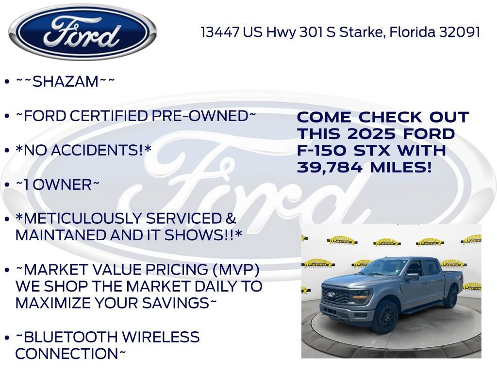 Certified 2025 Ford F150 STX AWD/4WD image 6