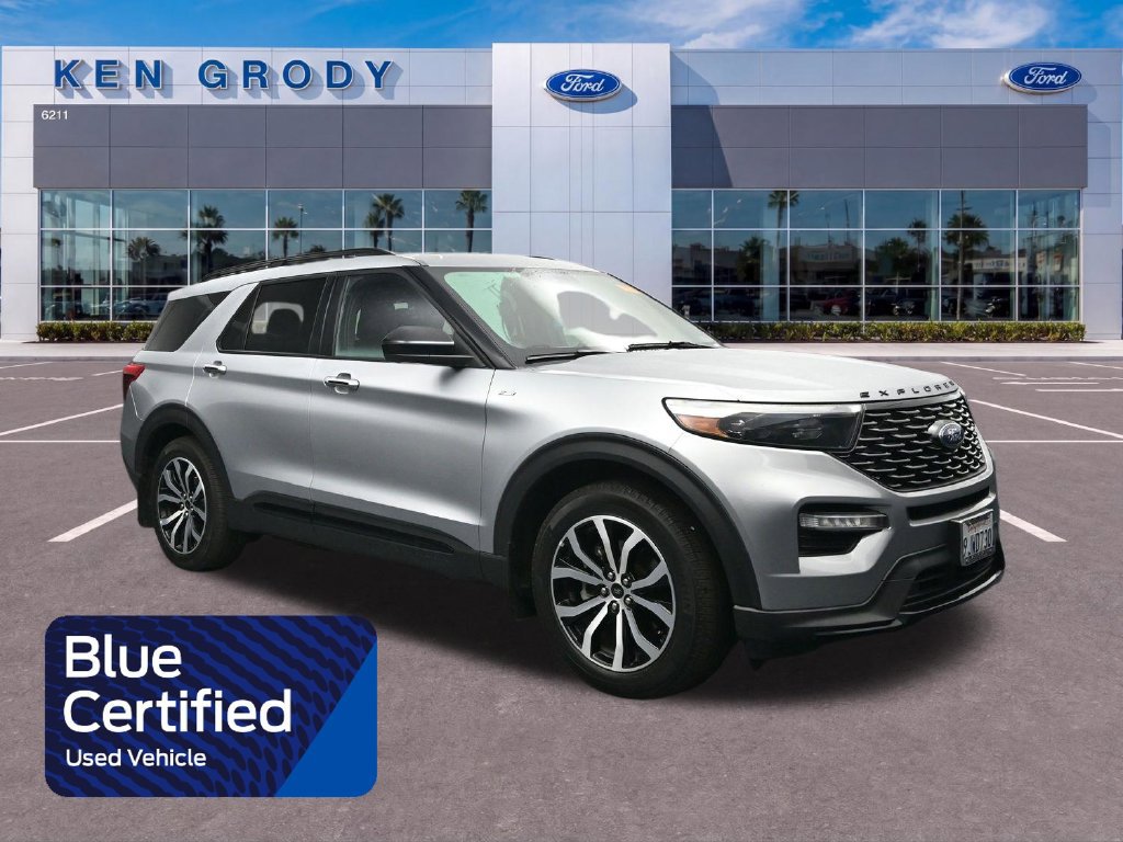 Certified 2023 Ford Explorer ST-Line w/ Class IV Trailer Tow Package