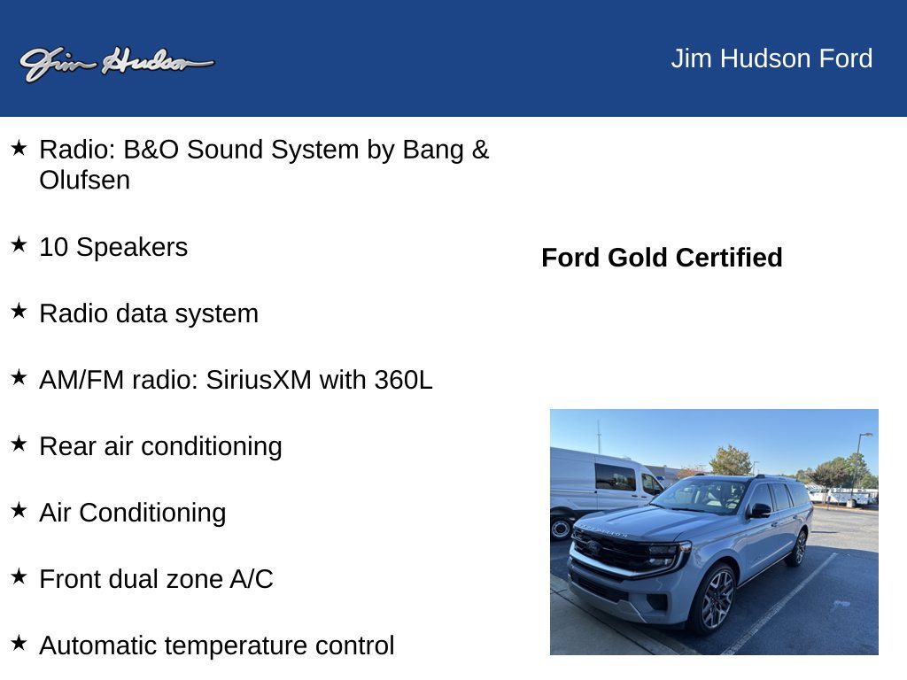 Certified 2025 Ford Expedition Max Platinum AWD/4WD image 7