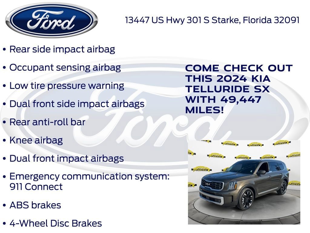 Used 2024 Kia Telluride SX AWD/4WD image 30