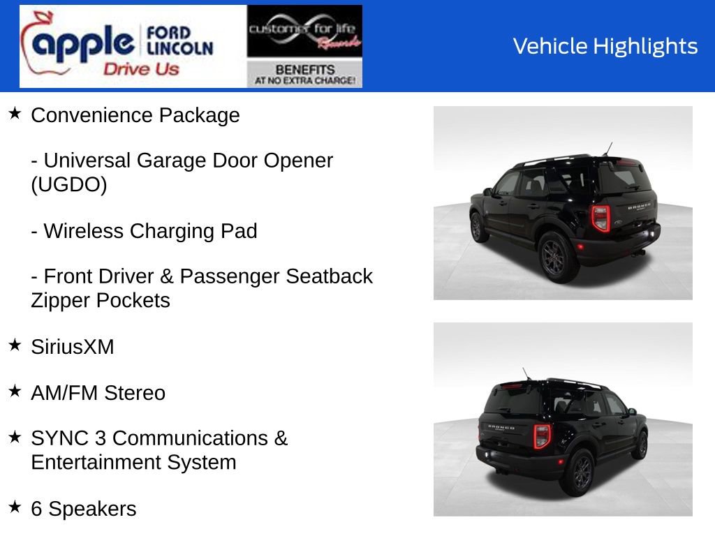 Certified 2023 Ford Bronco Sport Big Bend w/ Convenience Package image 13