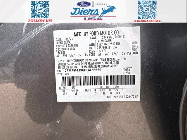 Certified 2023 Ford Edge SEL w/ Convenience Package AWD/4WD image 19