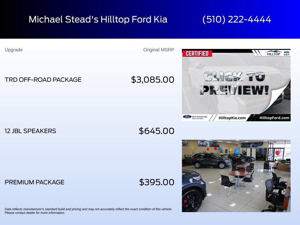 Used 2022 Toyota Tundra Limited w/ TRD Off-Road Package AWD/4WD image 6