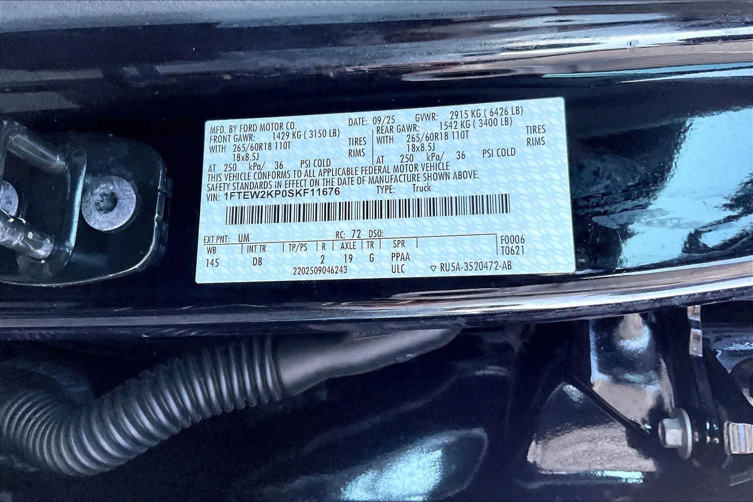 Certified 2025 Ford F150 STX RWD image 20