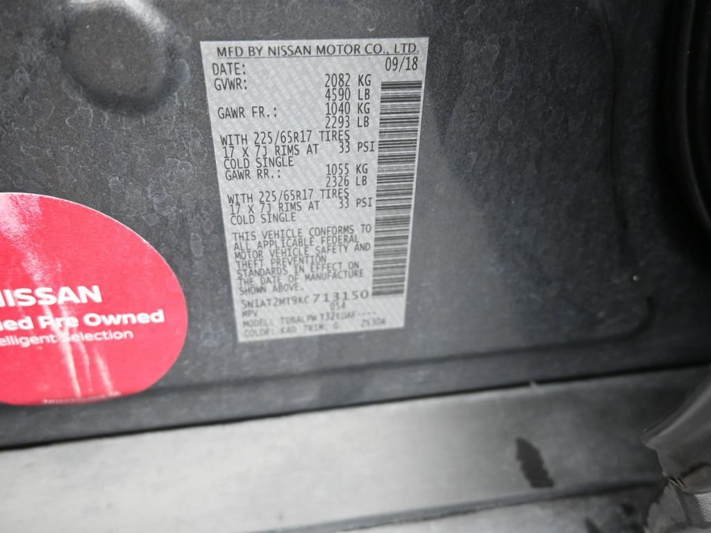 Used 2019 Nissan Rogue S w/ Special Edition Package FWD image 18