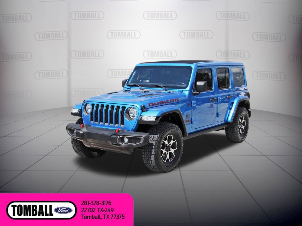 Used 2021 Jeep Wrangler Unlimited Rubicon AWD/4WD image 3